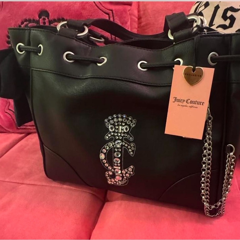 Juicy Couture Crown Daydreamer in Licorice. - Picture 2 of 3
